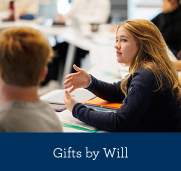 Students walking across campus. Gifts by Will Rollover Students walking across campus. Gifts by Will Rollover