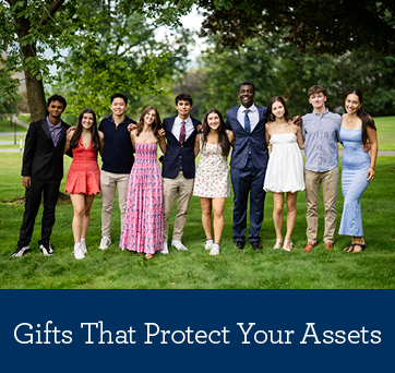 A student painting a still life. Gifts That Protect Your Assets Rollover